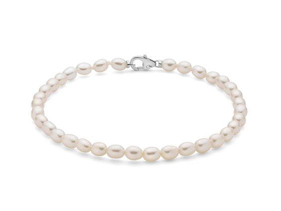Bracciale Miluna Donna Pepite di perle in Argento Perla PBR3644B - PBR3644B